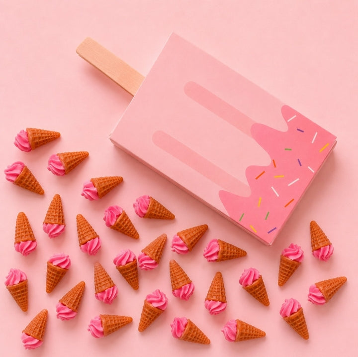 Wax melts- Helado de fresa